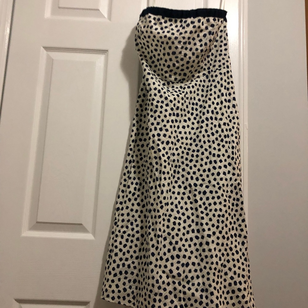 J Crew strapless seersucker dress*Size 6